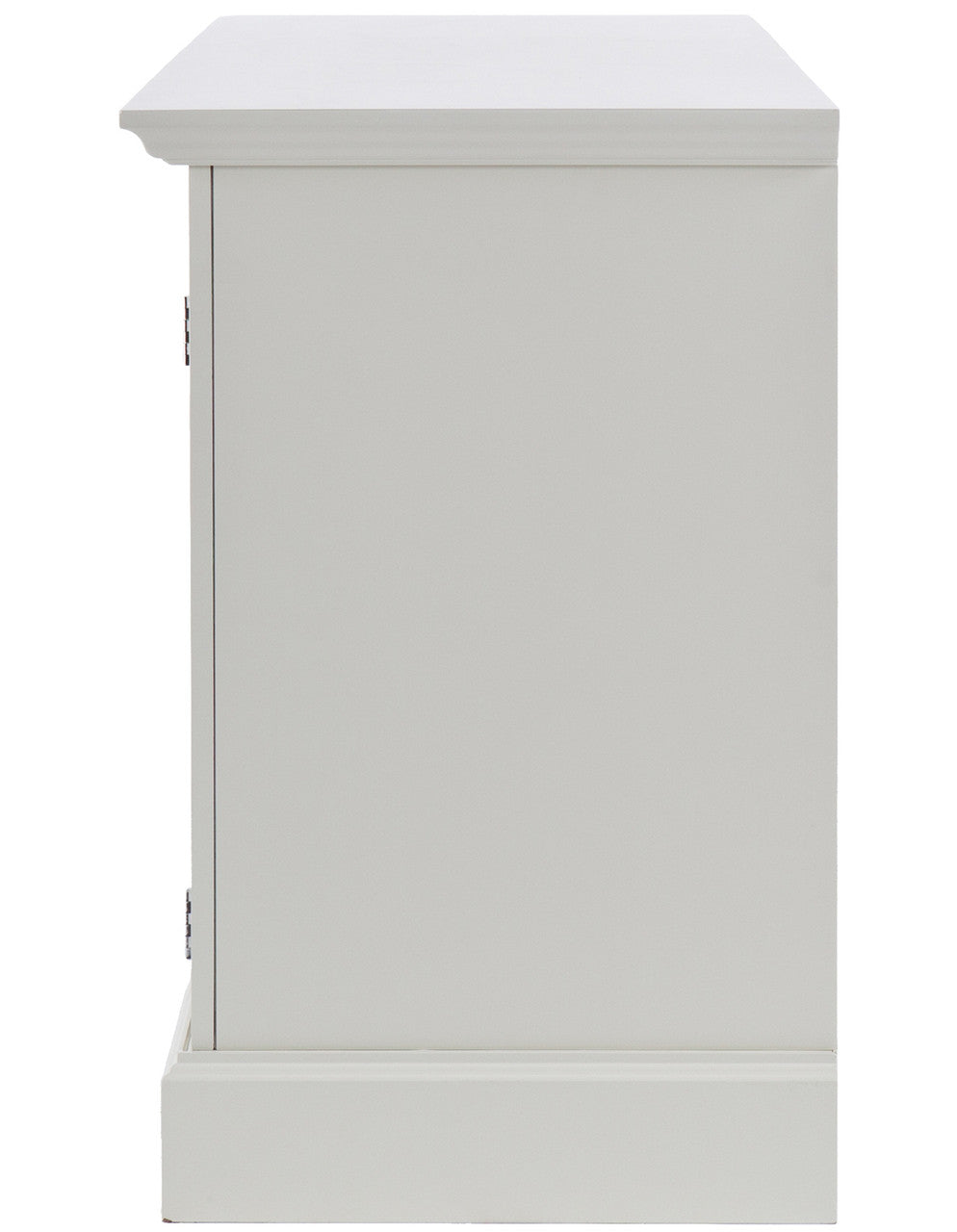 Aby White TV Stand