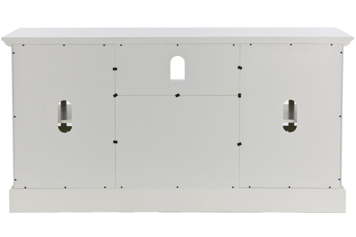 Aby White TV Stand