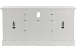 Aby White TV Stand