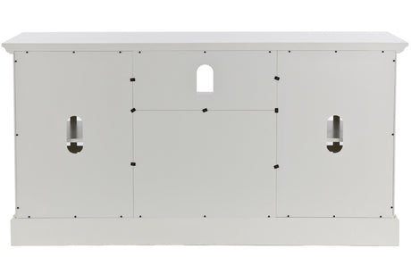 Aby White TV Stand