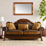 ACKERLEY Leather 87" Wide Sofa
