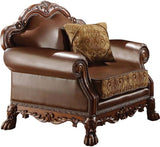 ACKERLEY Leather 42" Wide Loveseat