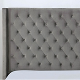 ADITA Gray Platform Bed