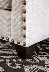 Adorjan Beige Loveseat