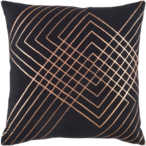 Adwoa Black Designer Pillow