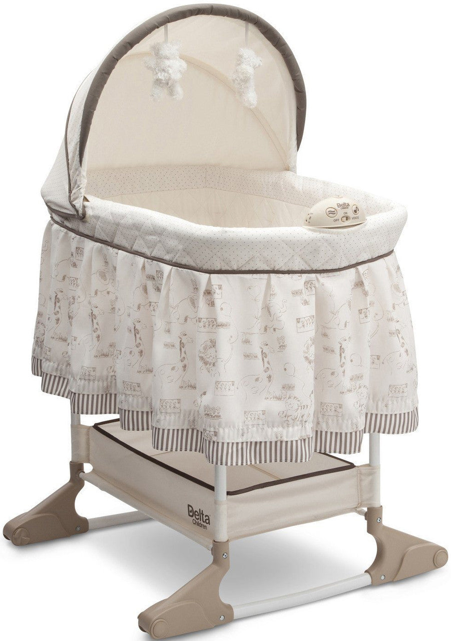 Agacia Rocking Jungle Bassinet