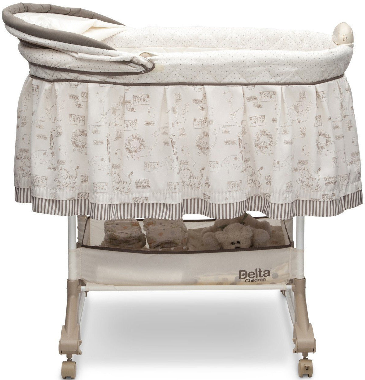 Agacia Rocking Jungle Bassinet