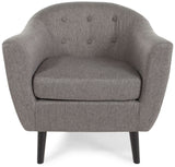 AGNES Gray 31" Wide Chair