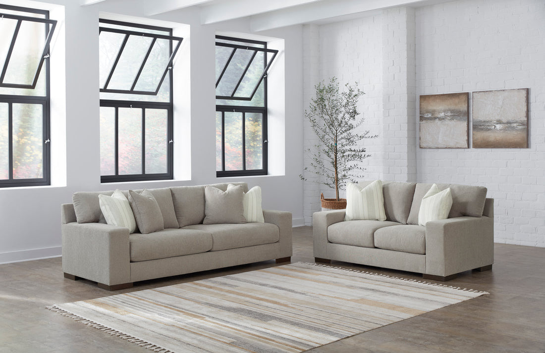 Aiday Gray Sofa & Loveseat