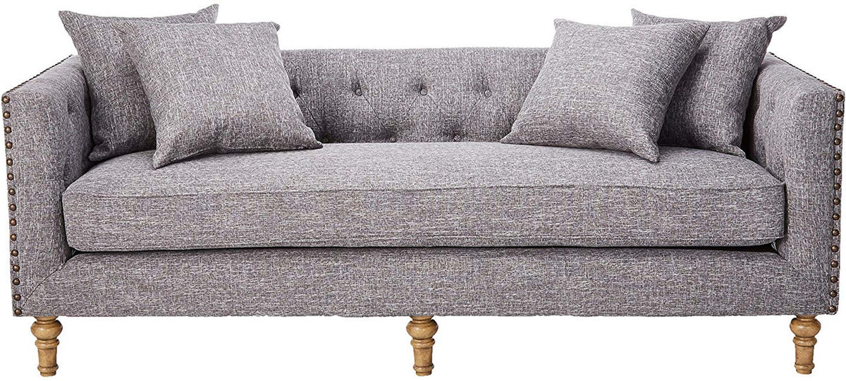 Aina Grey Fabric Sofa