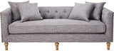 Aina Grey Fabric Sofa
