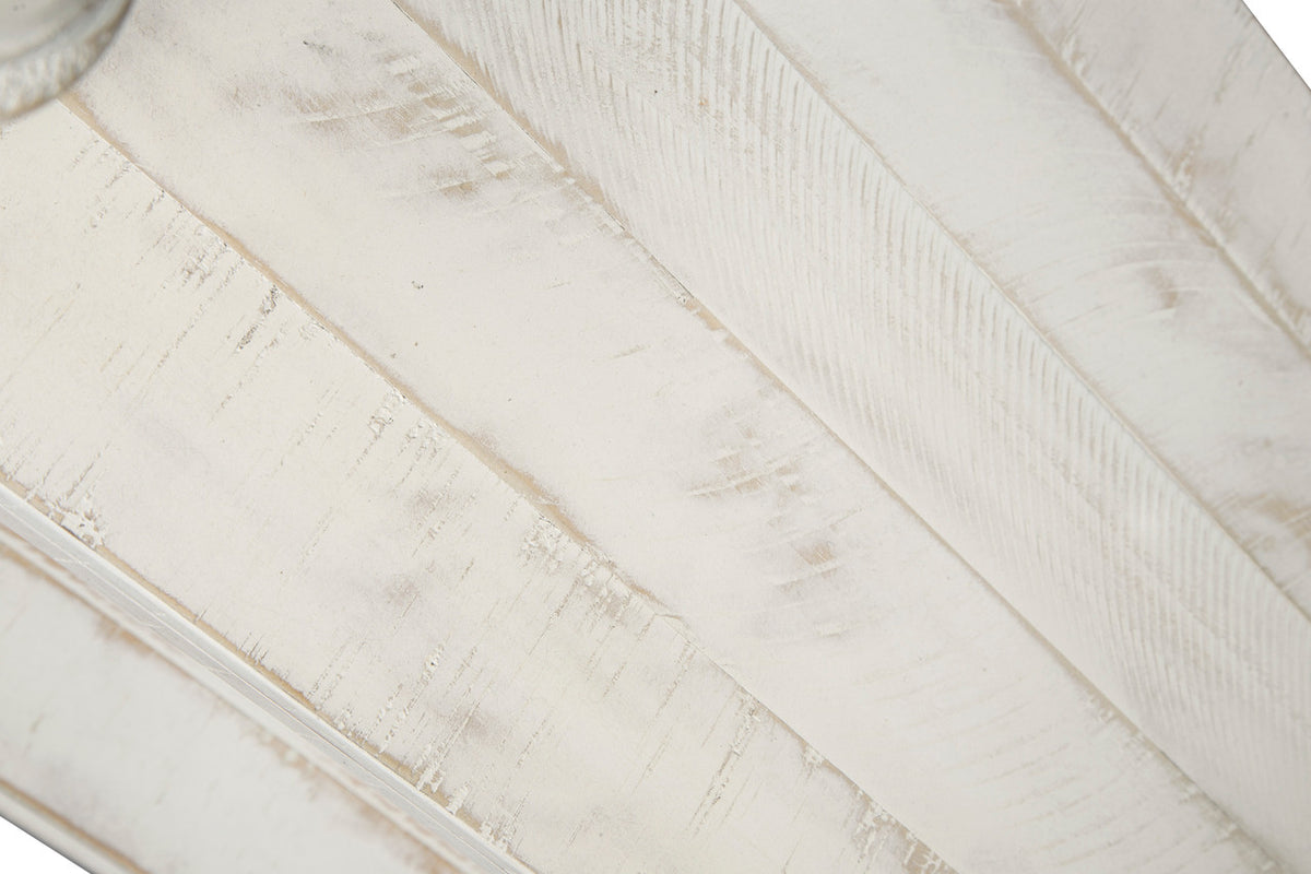 AKIA White 48" Wide Accent Cabinet