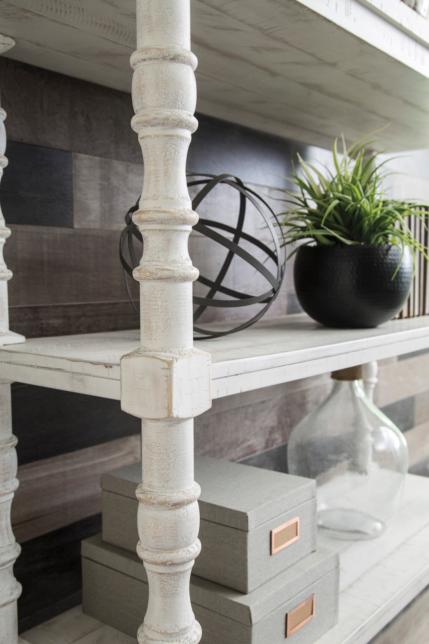 AKIA White 48" Wide Accent Cabinet