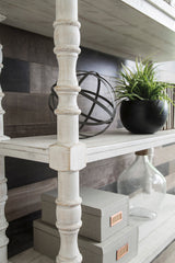 AKIA White 48" Wide Accent Cabinet