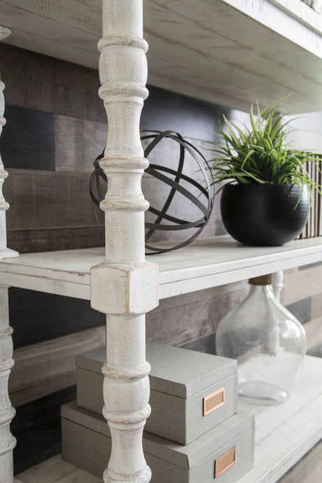 AKIA White 48" Wide Accent Cabinet