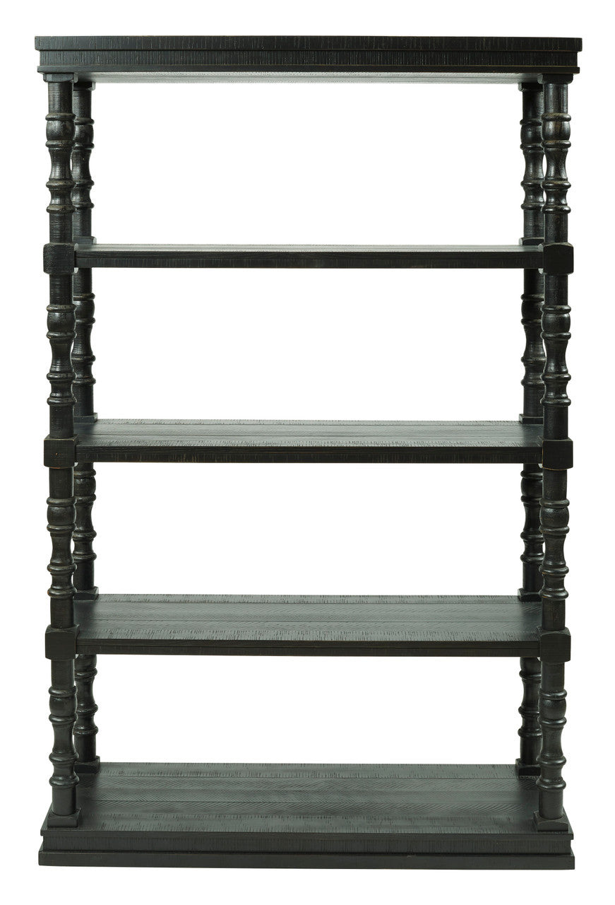 AKIA Black 48" Wide Accent Cabinet