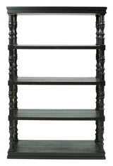 AKIA Black 48" Wide Accent Cabinet