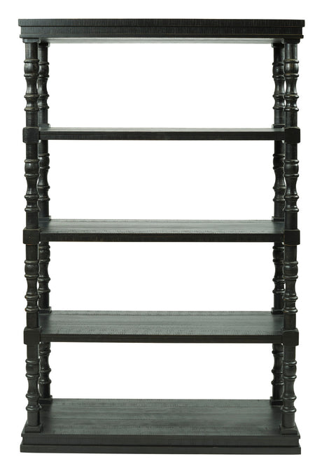 AKIA Black 48" Wide Accent Cabinet