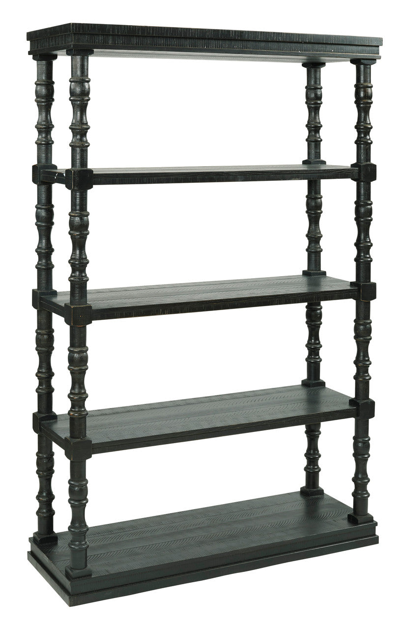 AKIA Black 48" Wide Accent Cabinet