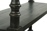 AKIA Black 48" Wide Accent Cabinet