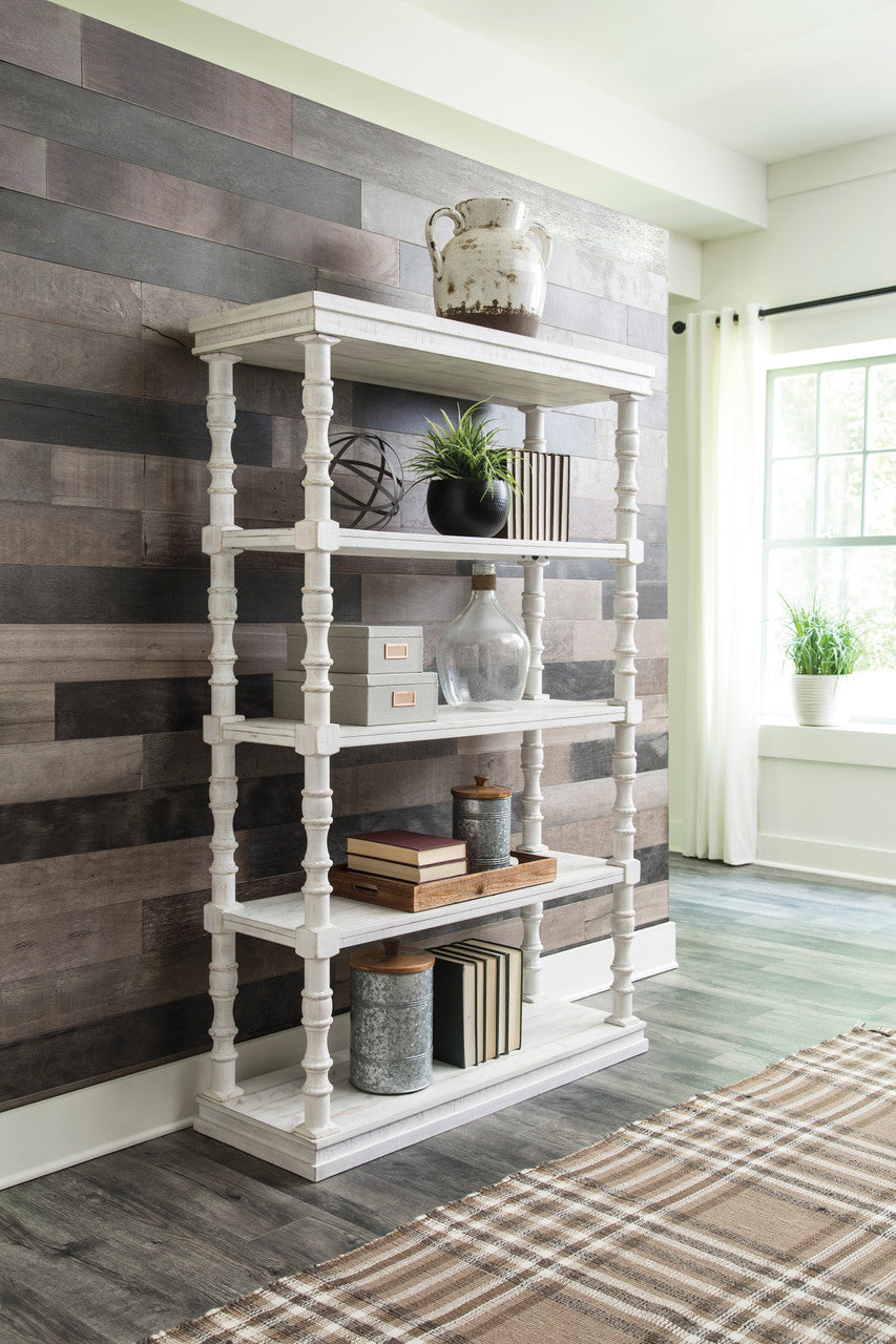 AKIA White 48" Wide Accent Cabinet