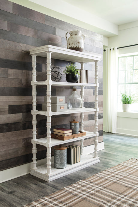 AKIA White 48" Wide Accent Cabinet