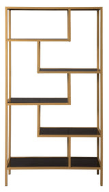 CHASEN Gold 36" Wide Bookcase