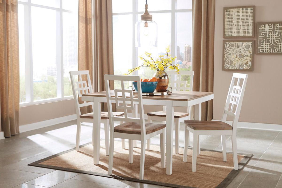 ALAURA 5 PC Dining Set