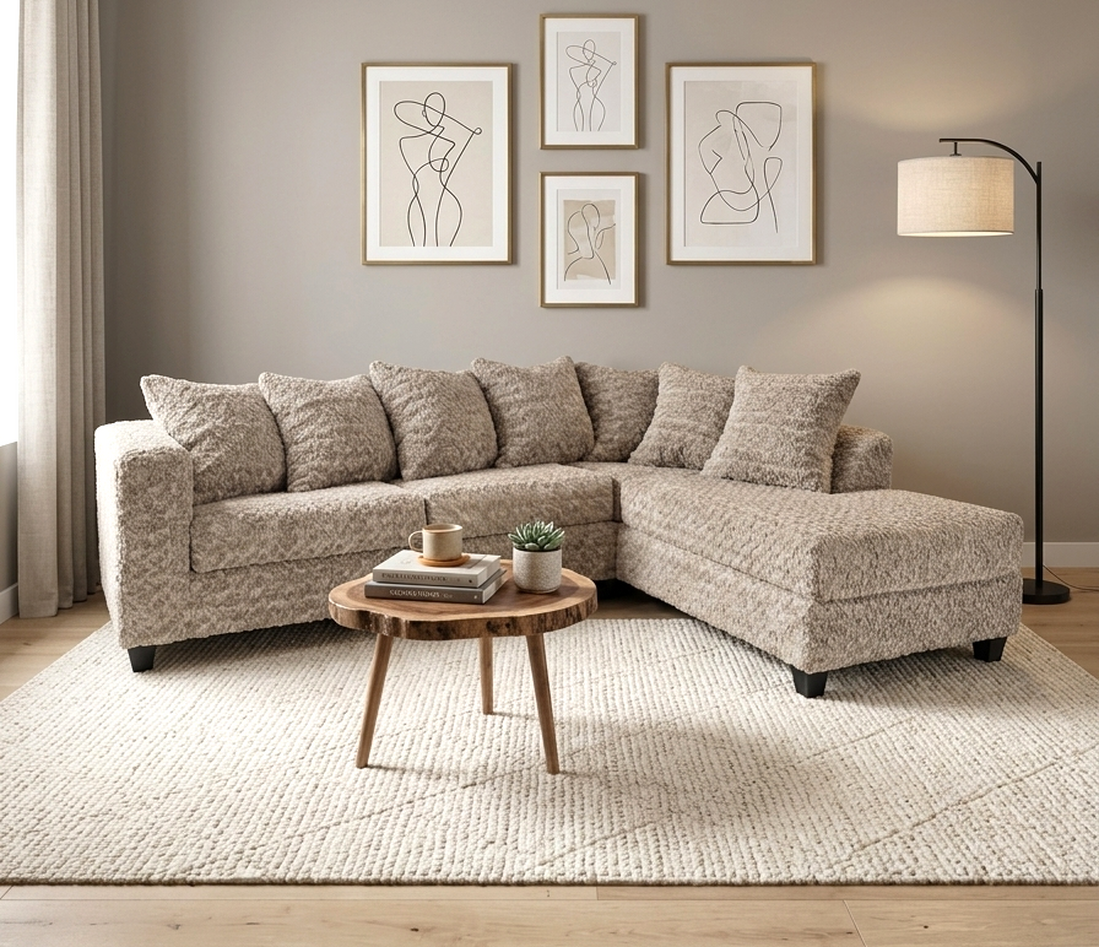 Alena Mocha 2PC Sectional