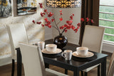 ALFREDO Ivory 3 Piece Dining Set