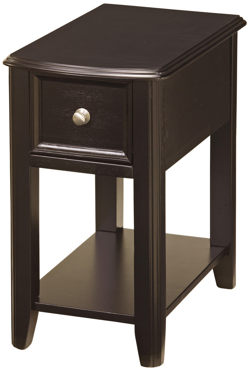 ALICEA Espresso Chairside Table