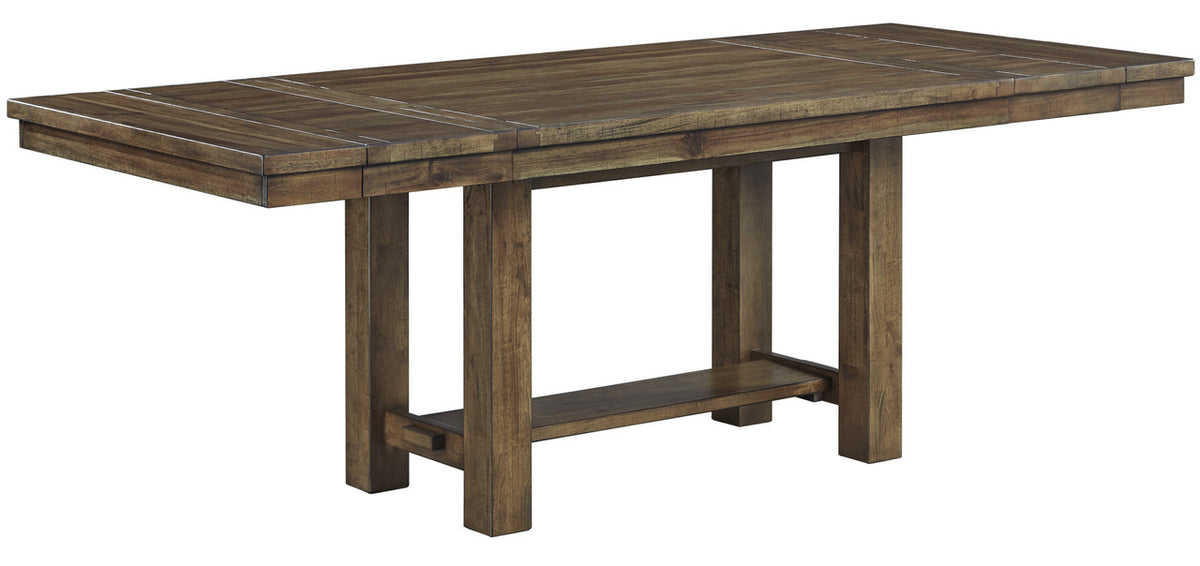 ALPINE Brown 5 Piece Dining Set