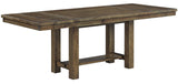 ALPINE Brown 5 Piece Dining Set