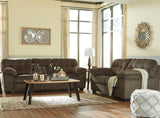 ALVEN Brown Sofa & Loveseat