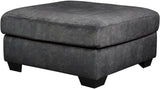 Alven Granite Ottoman