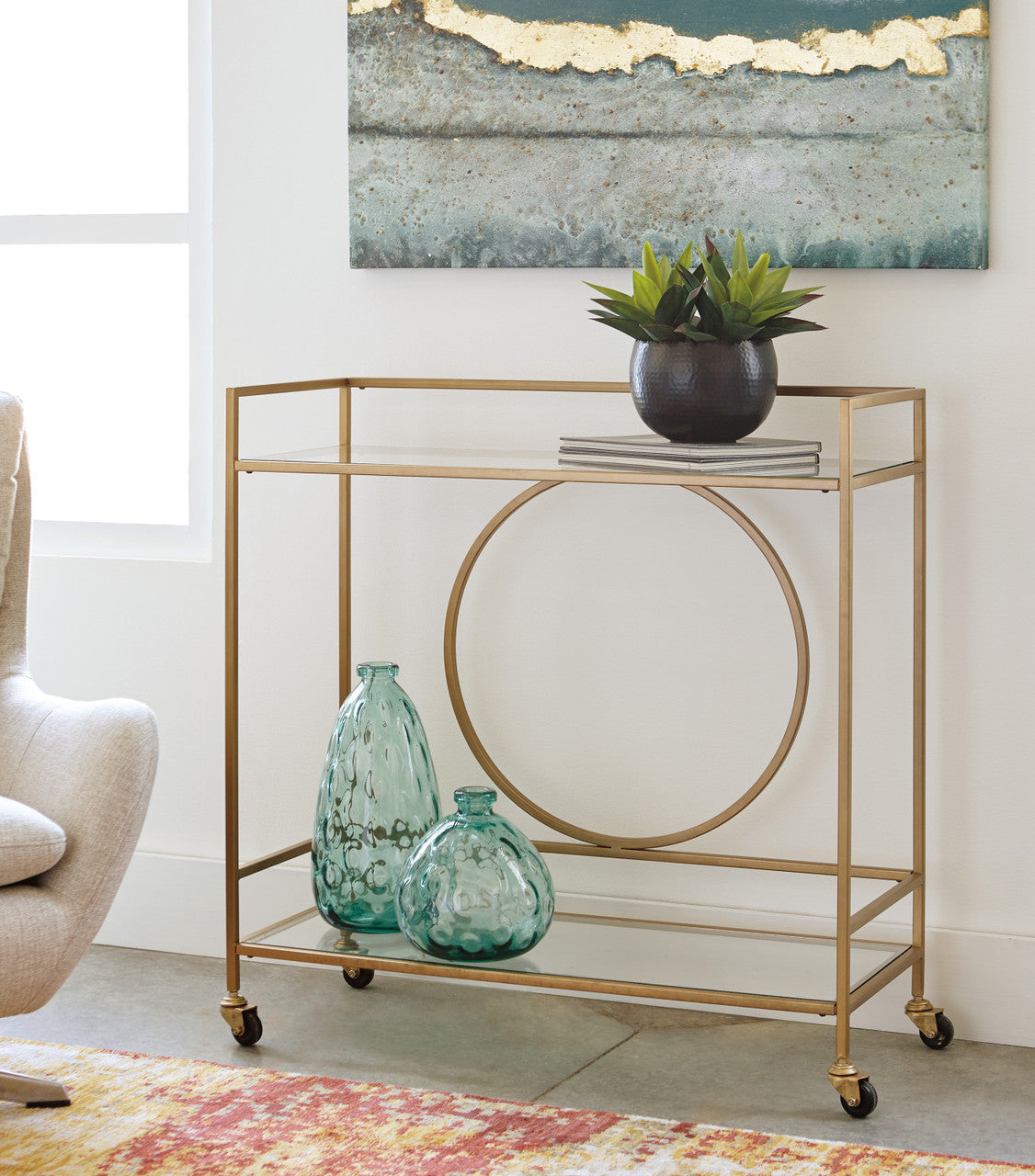 Alyra Bar Cart