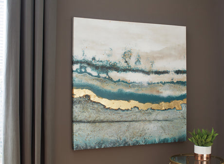 AMENA 39" Wide Wall Art