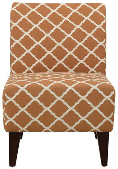 Amie Orange Accent Chair