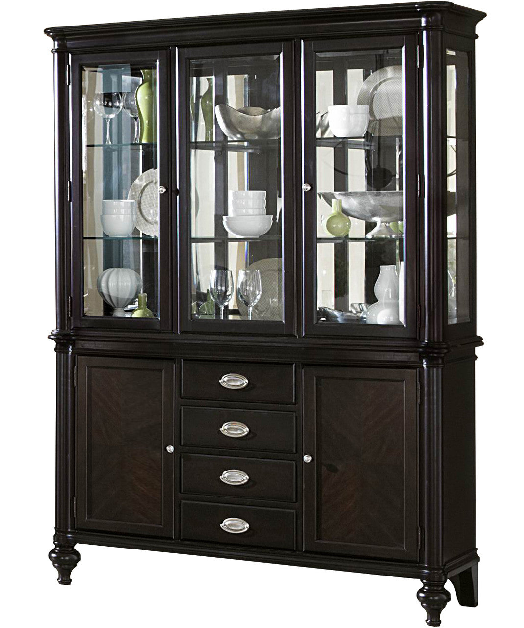 ANALEISE 59" Wide Buffet & Hutch