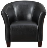 Anda Black Accent Chair