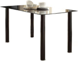 ANIKK Black 5 Piece Dining Set