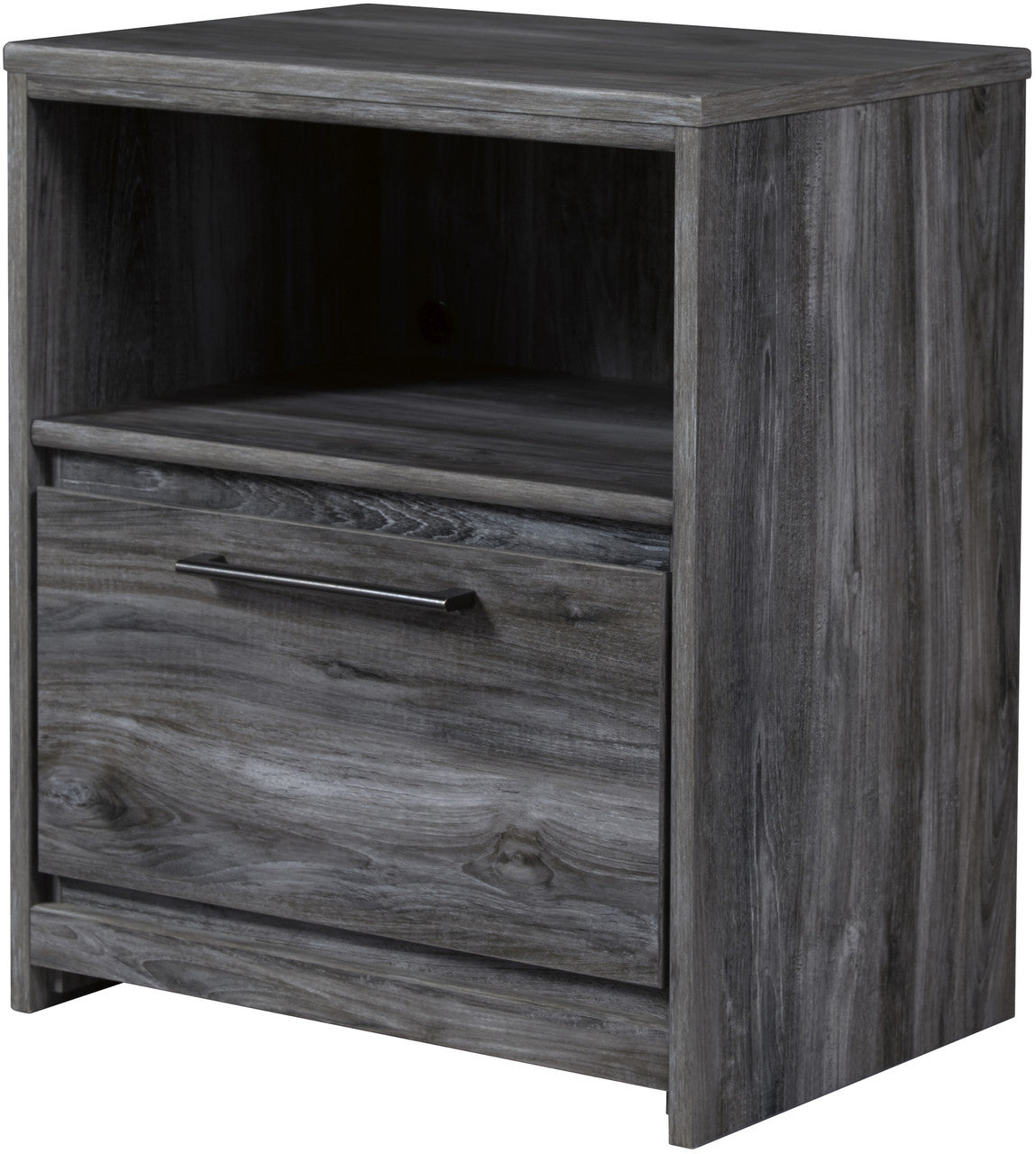 APTON Gray 21" Wide x 25" Height Night Stand