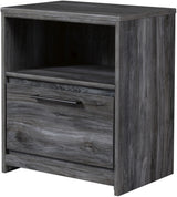 APTON Gray 21" Wide x 25" Height Night Stand