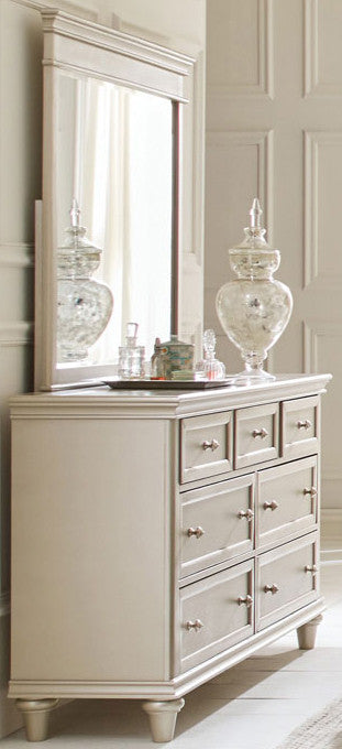 Ariella Pearl Dresser & Mirror