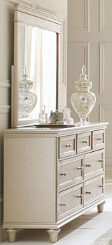 Ariella Pearl Dresser & Mirror
