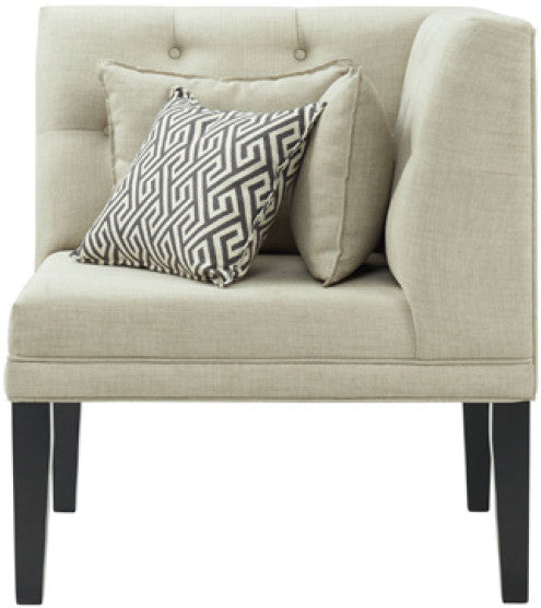 ARINN Khaki 32" Wide Dining Corner Chair