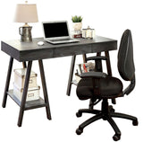 ARMANI 47'' Wide Grey Computer Desk