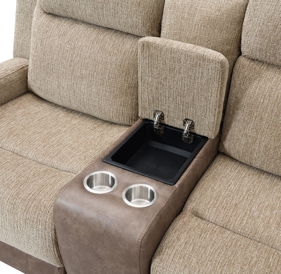 BANDERA Brown Power Reclining Sofa & Loveseat