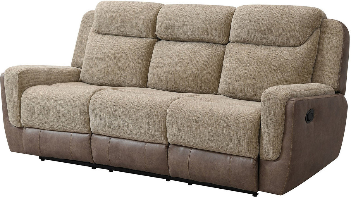 BANDERA Brown Power Reclining Sofa & Loveseat