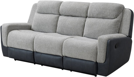 BANDERA Gray Power Reclining Sofa & Loveseat